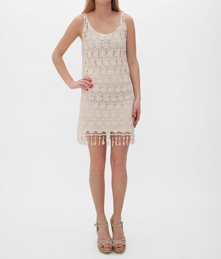Others Follow Crochet Dress front view