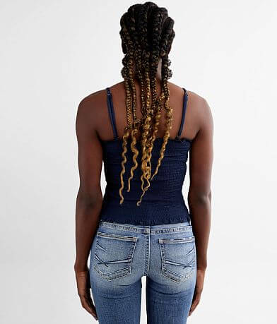 Others Follow Goldie Cropped Tank Top BACK