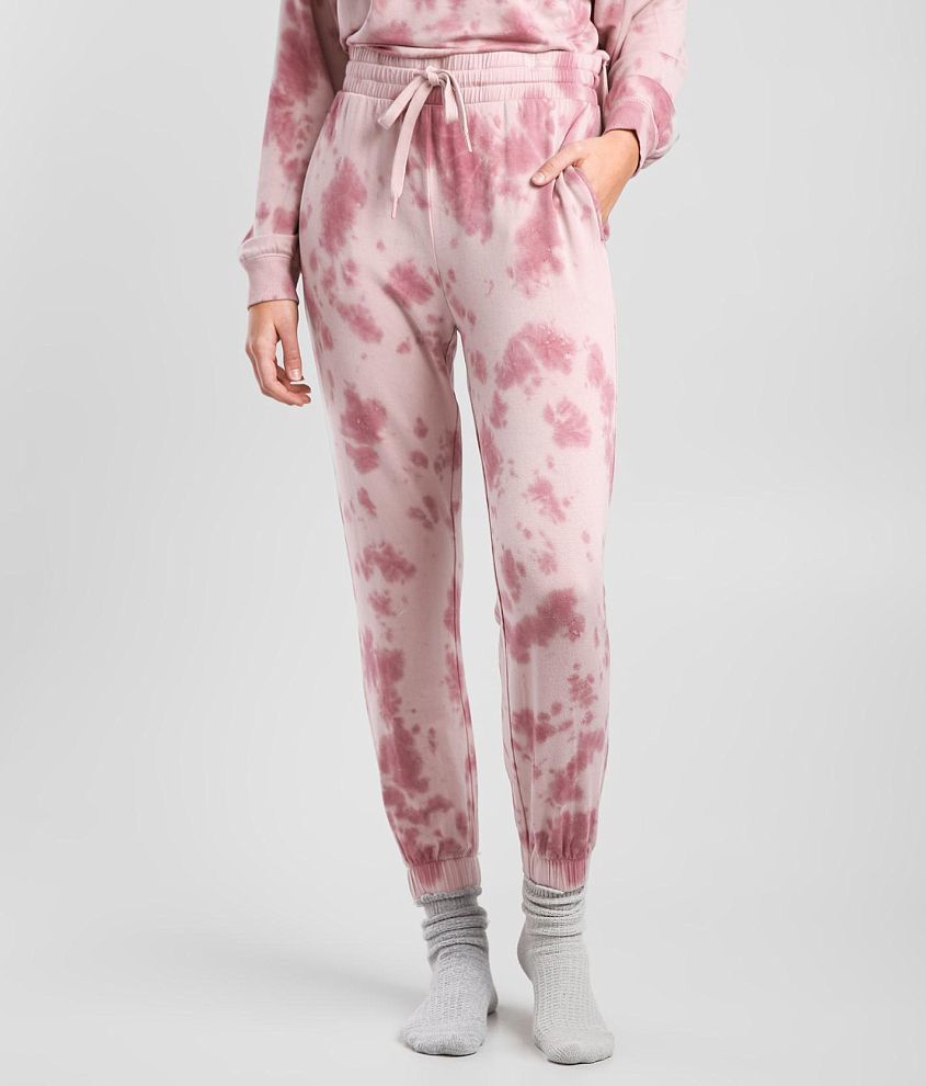 Z Lounge Cruise Tie Dye Jogger Women s Loungewear in Violet Ash