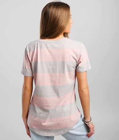 White Crow The Mesa Stripe T-Shirt back view
