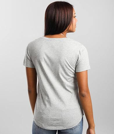 White Crow V-Neck Pocket T-Shirt BACK