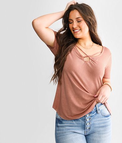 Ariat Pointelle Henley Top