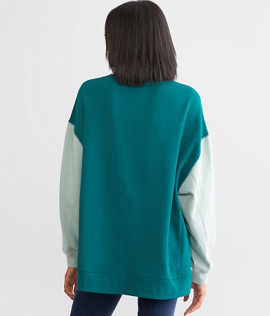 White Crow Nadene Color Block Pullover BACK