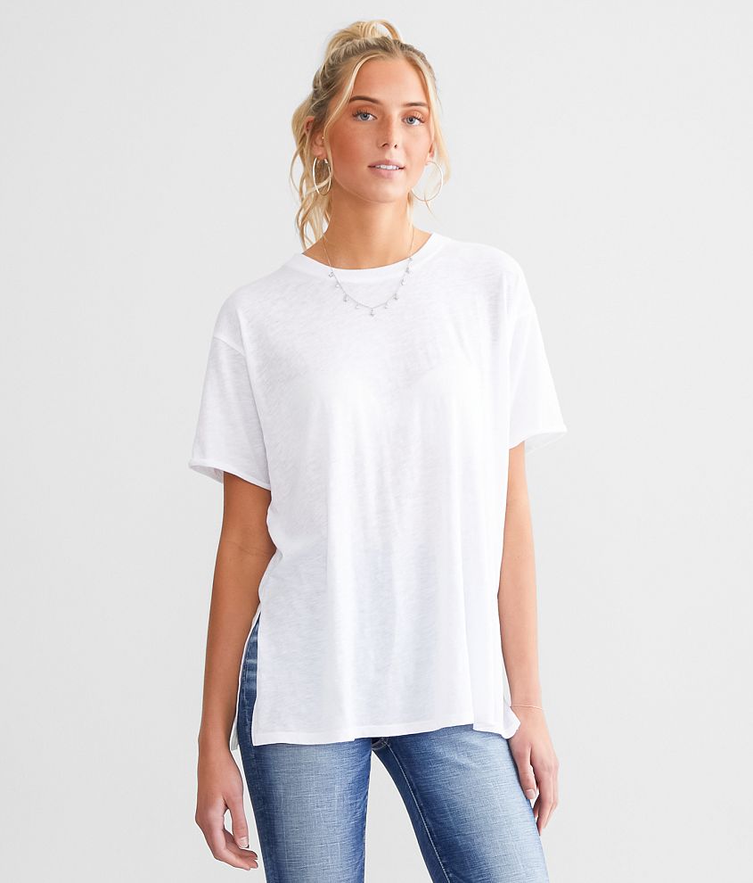 White Crow Bree Oversized Top front view