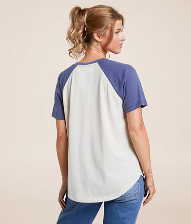 White Crow The Baseball T-Shirt back view