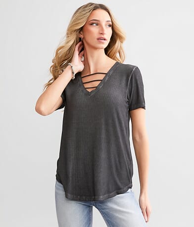 White Crow River Strappy Top full right side view