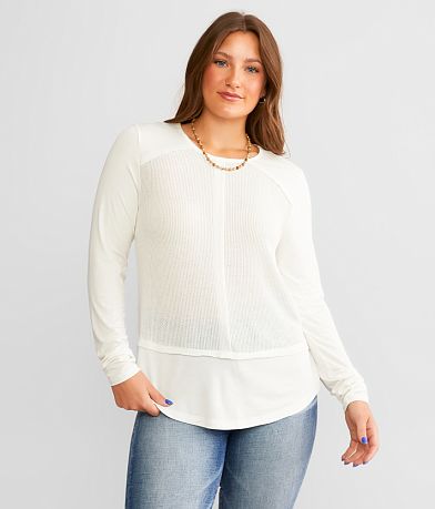 White Crow Shelly Waffle Knit Thermal Top - Women's
