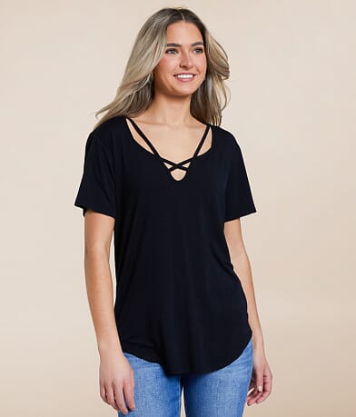 White Crow Elliot Strappy Top front view
