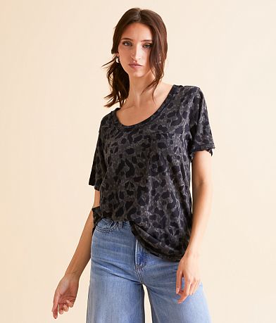 White Crow Clara Cheetah T-Shirt front view