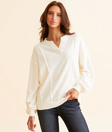 White Crow Masie Pullover front view