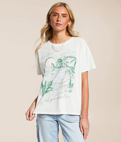 Z Supply Wishes Boyfriend T-Shirt front view