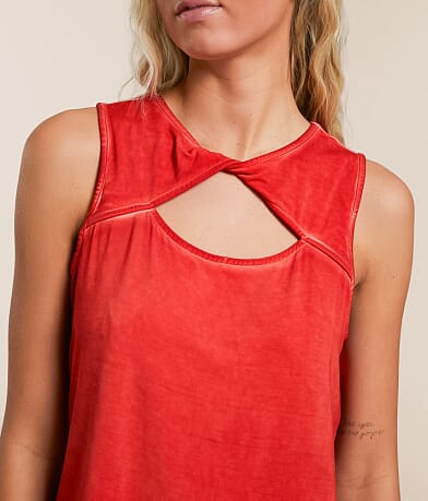 White Crow Ruby Twisted Tank Top MISC_DETAIL_1