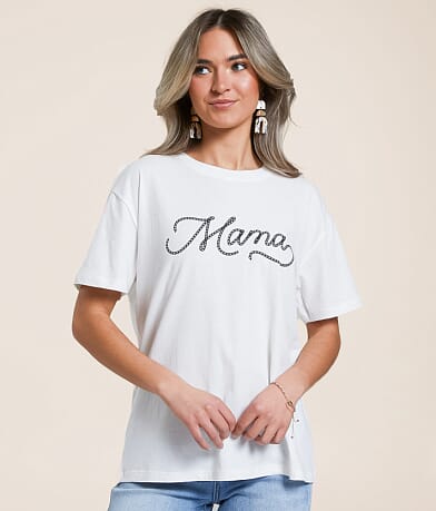 Z Supply Lounge Mama T-Shirt front view
