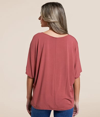 White Crow Jillian Sleek Dolman Top BACK