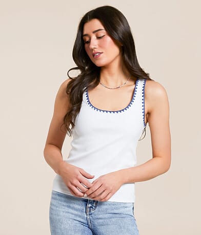 Z Supply Jaidynn Tank Top front view