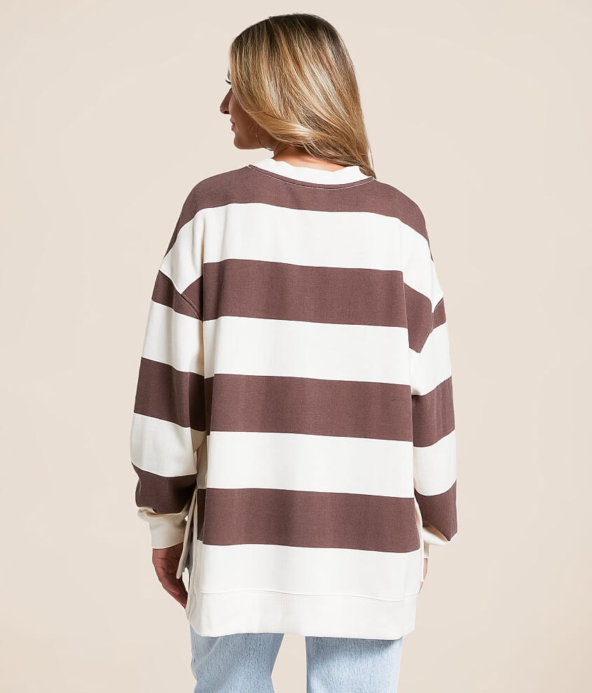 Piper Striped Pullover - thumbnail 3