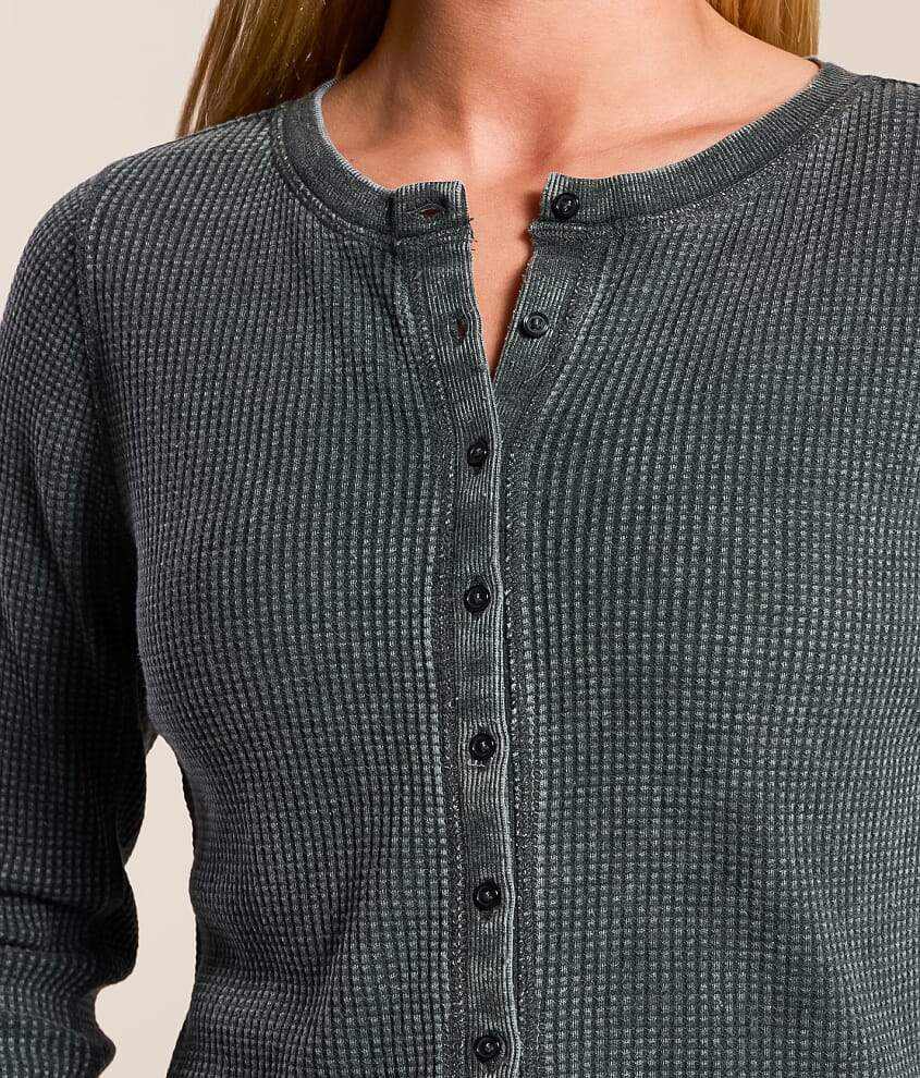 Gemma Waffle Knit Shirt