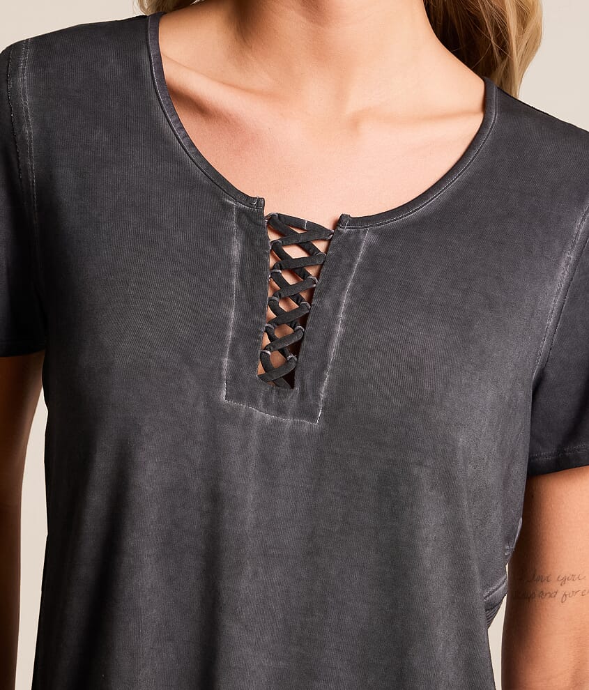 Ayla Lace-Up Top - thumbnail 7