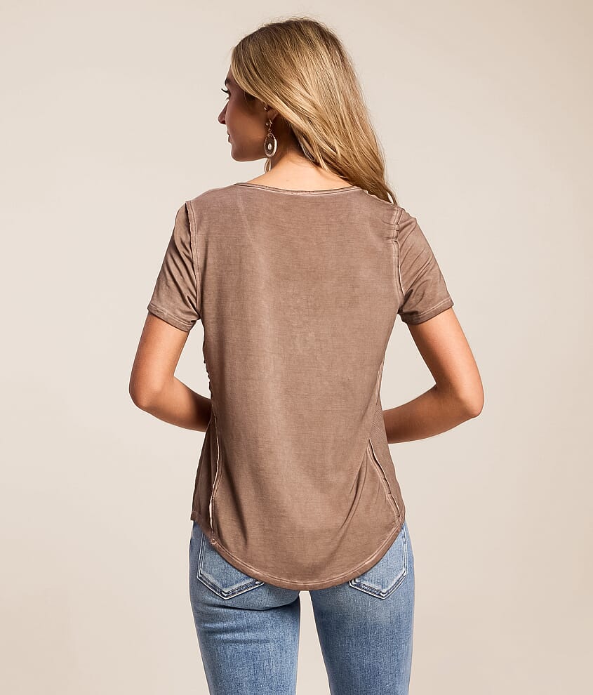 Ayla Lace-Up Top