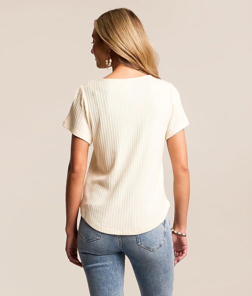 Ruby Twisted Keyhole Top - thumbnail 2