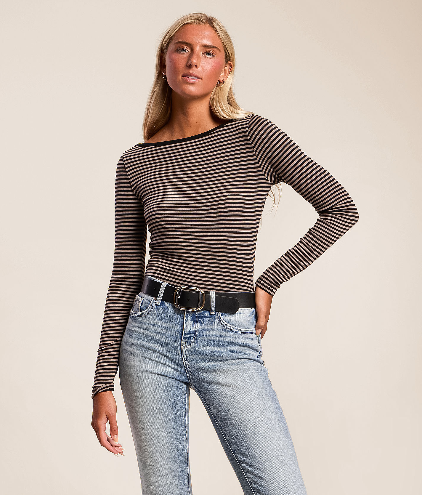 Z Supply Pristine Striped Top - Women's Shirts & Blouses in Wild