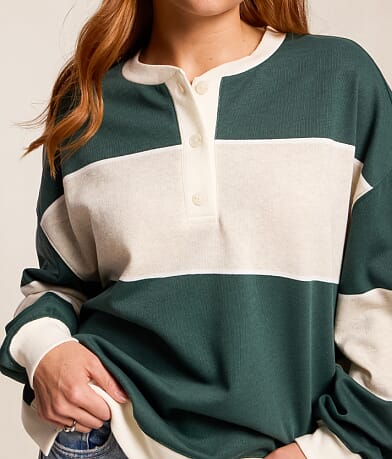 Daisy Rugby Henley Pullover thumbnail 4