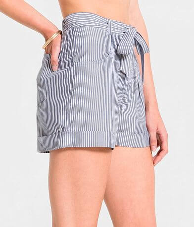 Rag Poets Anzio Woven Striped Short FULL_RIGHT_SIDE