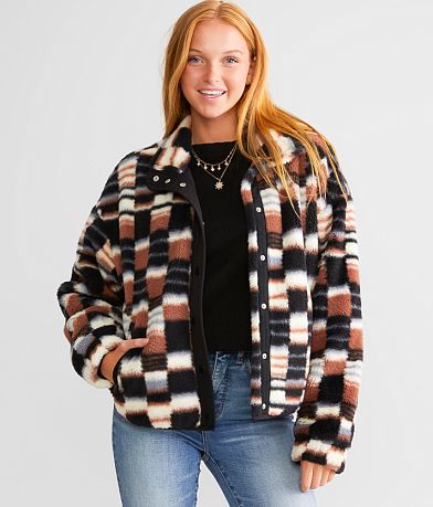 Z Supply Active Fleece Jacket front view
