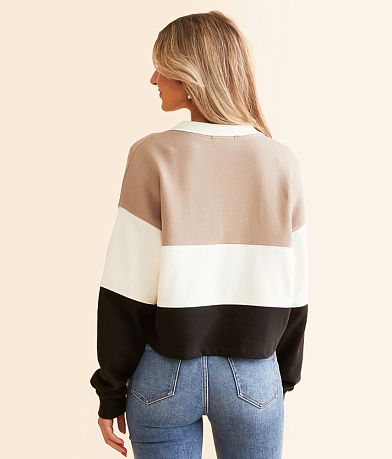 Z Supply Active Player Collared Pullover BACK