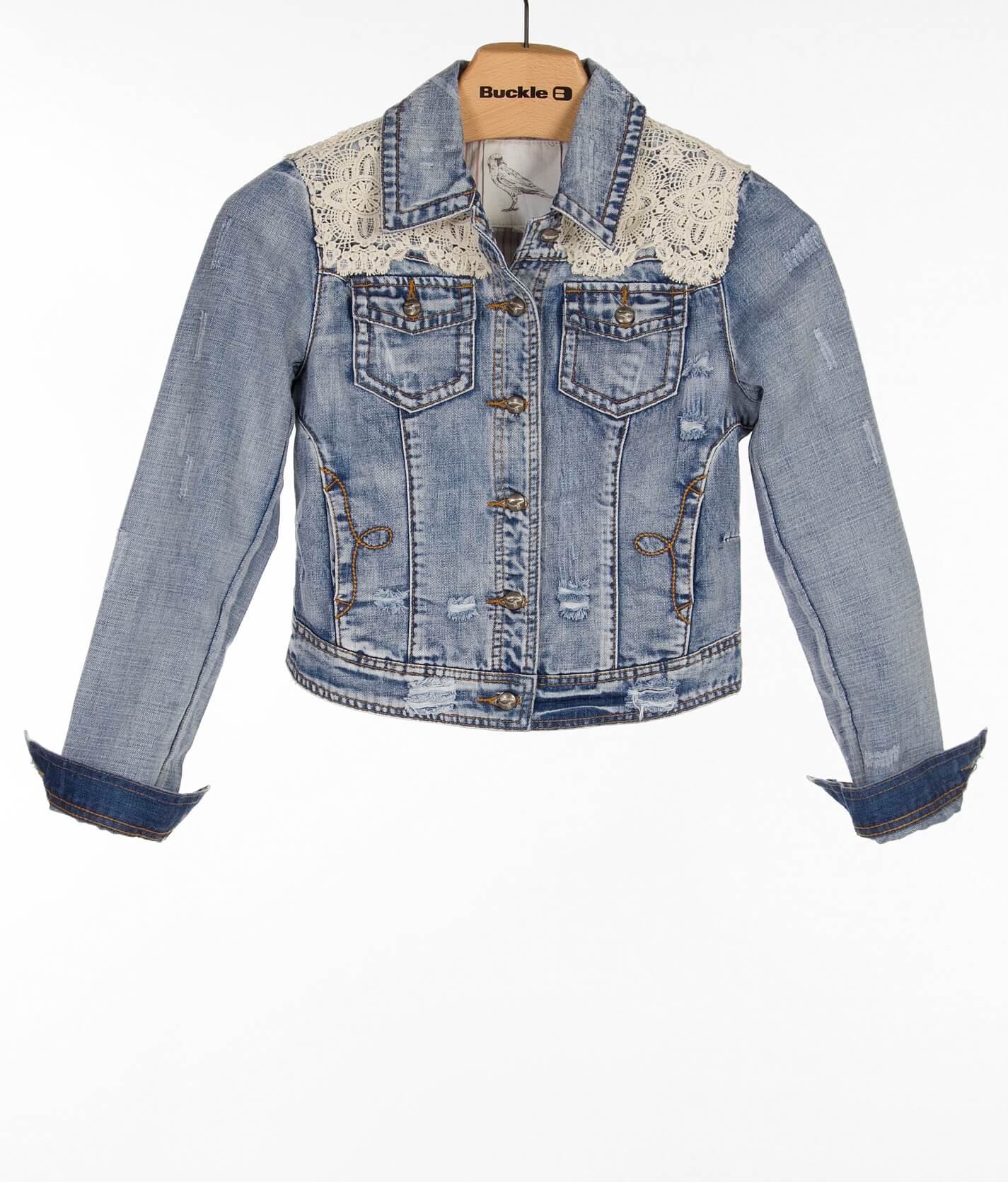 buckle jean jacket