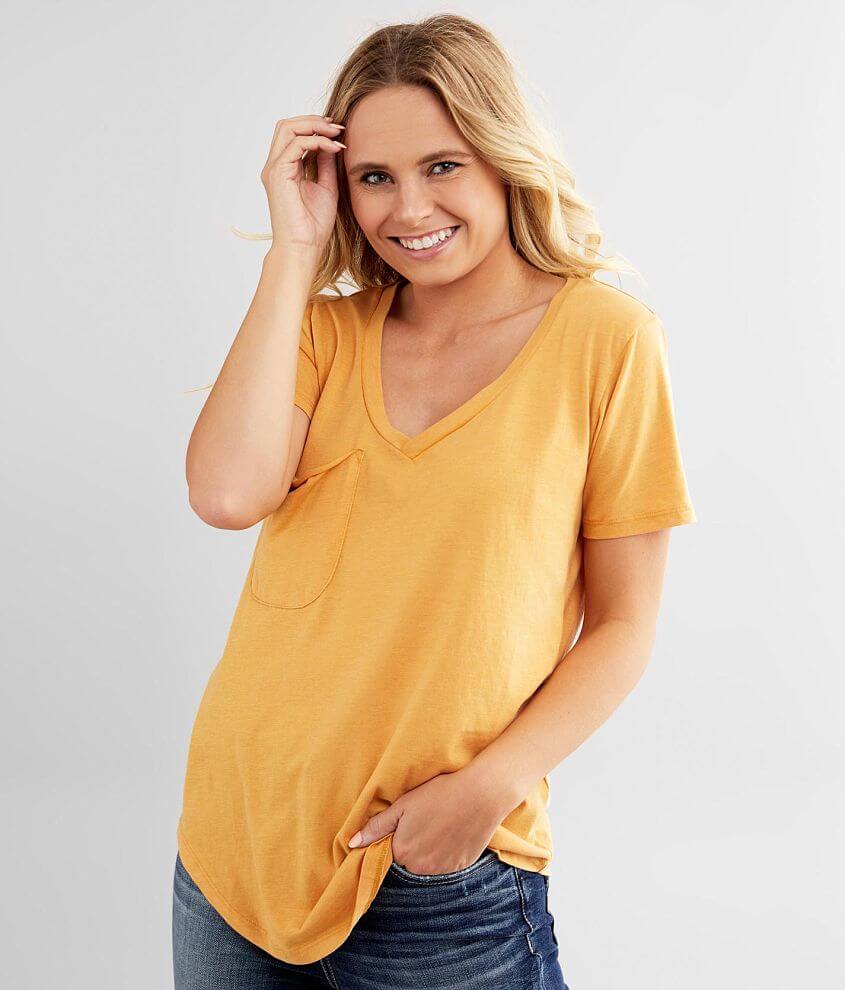 Image of White Crow Burnout Pocket T-Shirt