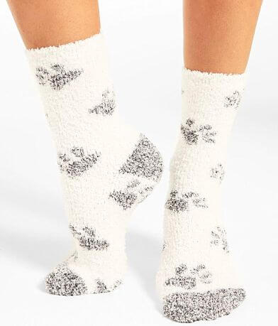 Z Supply Plush Paw Print Socks MISC_DETAIL_1