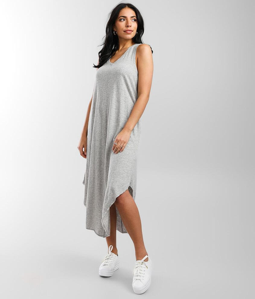 Z Supply The Reverie Midi Dress - Women's Dresses in Heather Grey | Buckle