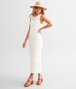 Z Supply Mallorca Crochet Midi Dress - Women's Dresses in