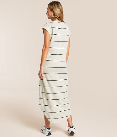 Calabasas Striped Midi Dress thumbnail 3