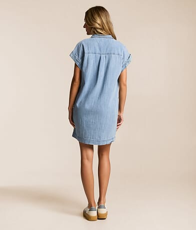 Napa Denim Mini Dress thumbnail 2