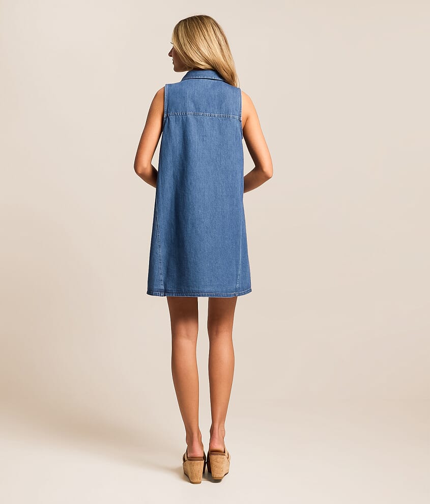 New Day Denim Mini Tank Dress
