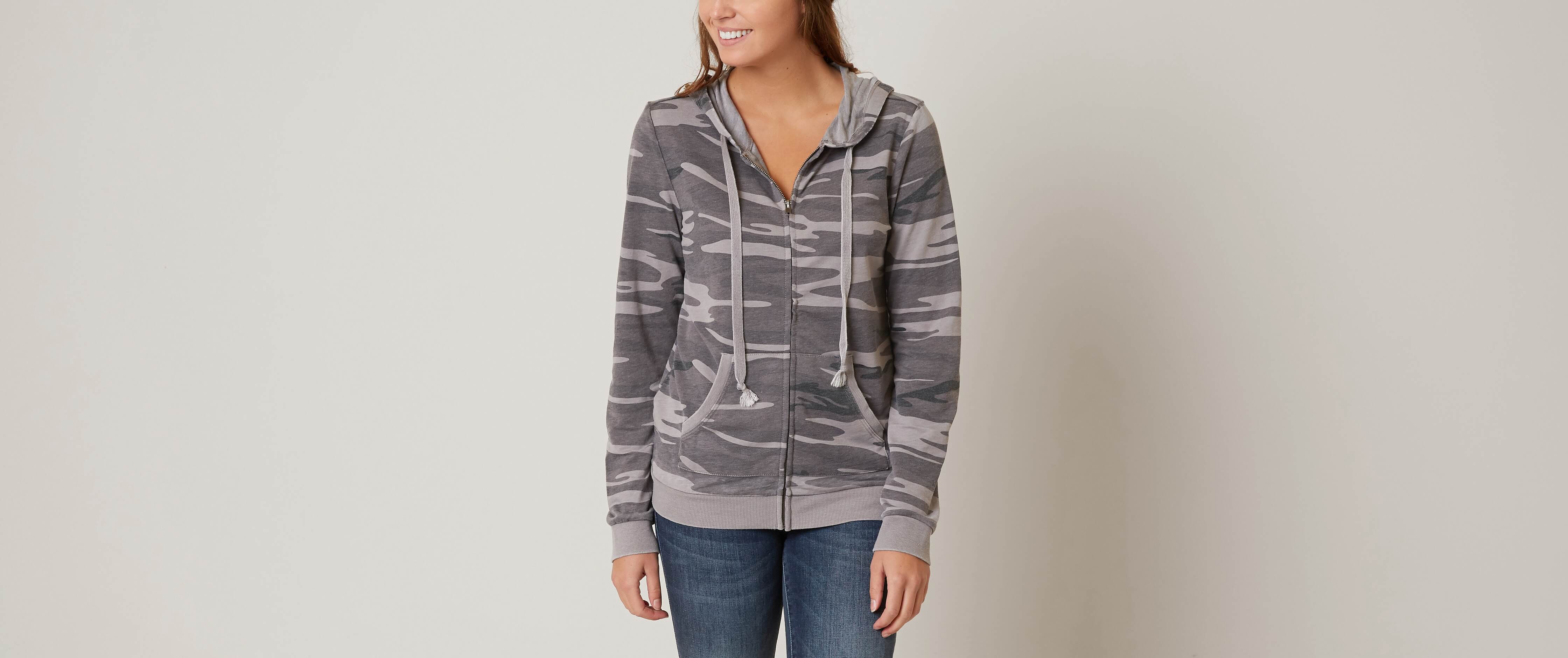 women's camo sweatshirt hoodie