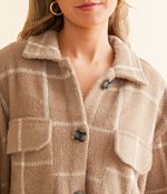 Z Supply Eyelash Plaid Shacket - Women's Coats & Jackets in