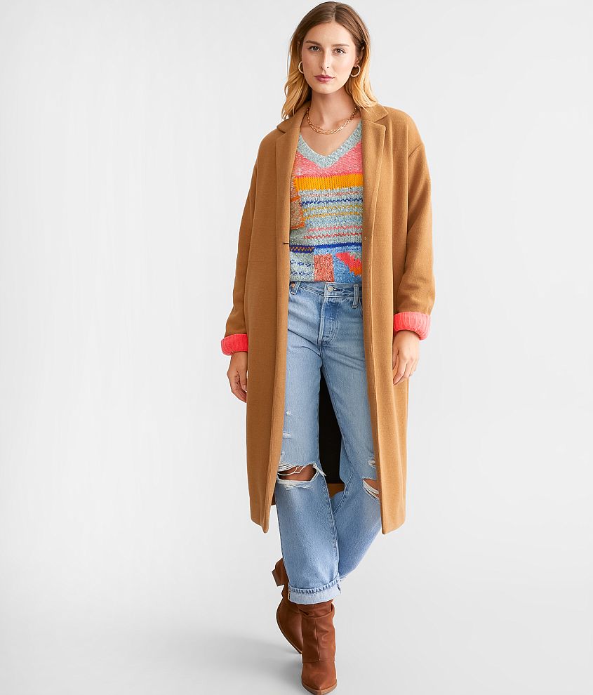 Z Supply Mason Trench Coat - Women's Coats/Jackets in Camel