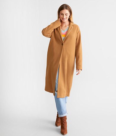 Z Supply Mason Trench Coat full left side view