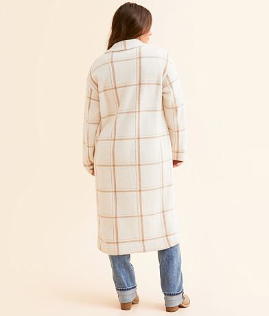 Z Supply Mason Windowpane Jacket back view