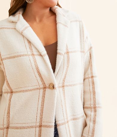 Z Supply Mason Windowpane Jacket misc detail 2 view