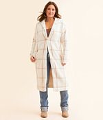 Z Supply Mason Windowpane Jacket - Women's Coats & Jackets in Sea
