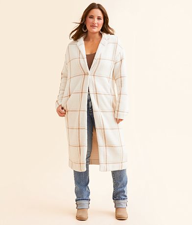 Z Supply Mason Windowpane Jacket full left side view