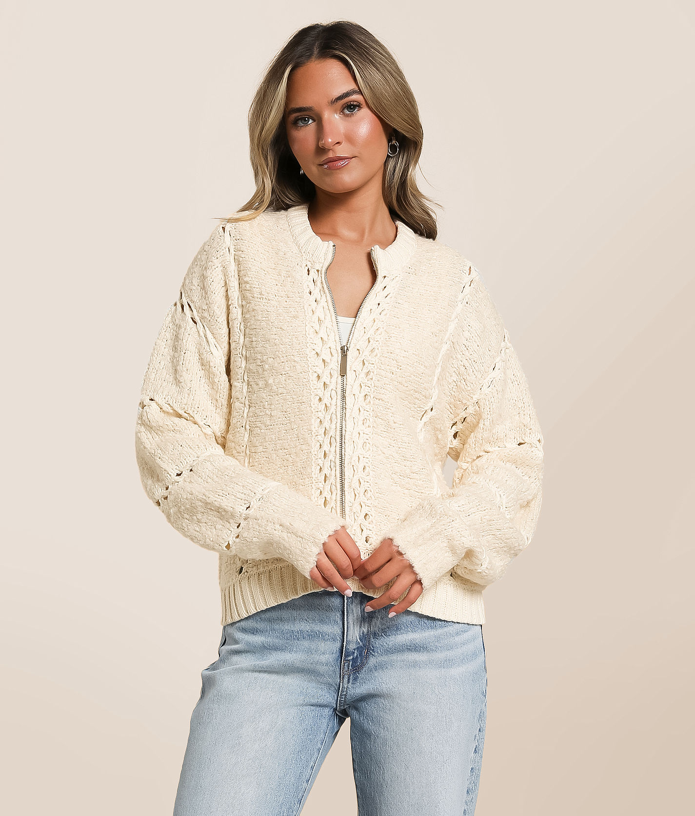 ジャケット・アウター theredthread S layered dolman knit THEREDTHREAD / ザレッドスレッド】S layered dolman knit