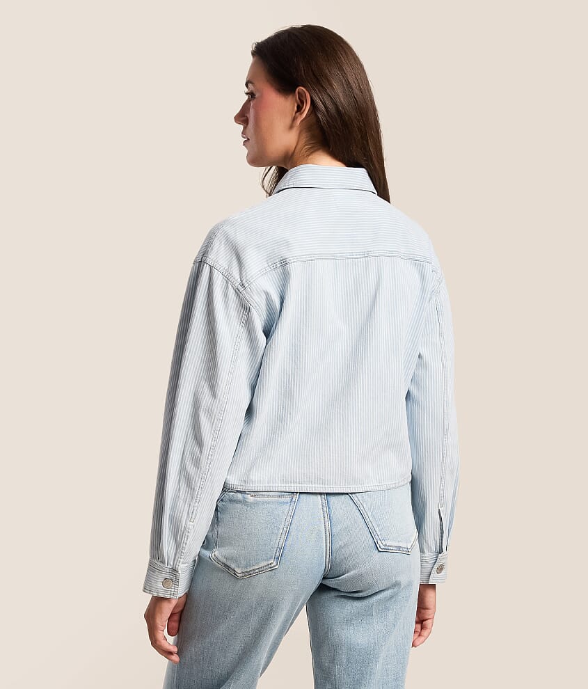 Erin Railroad Cropped Jacket