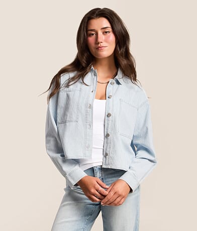 Erin Railroad Cropped Jacket