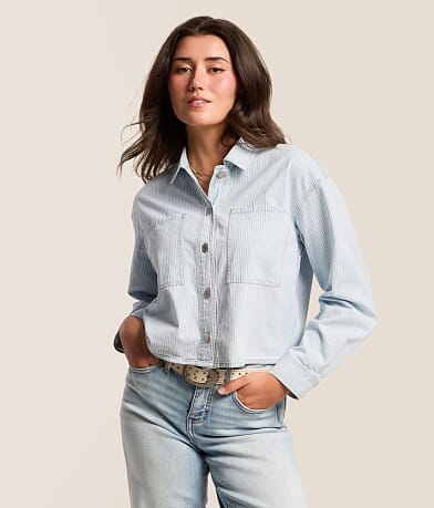 Erin Railroad Cropped Jacket thumbnail 2