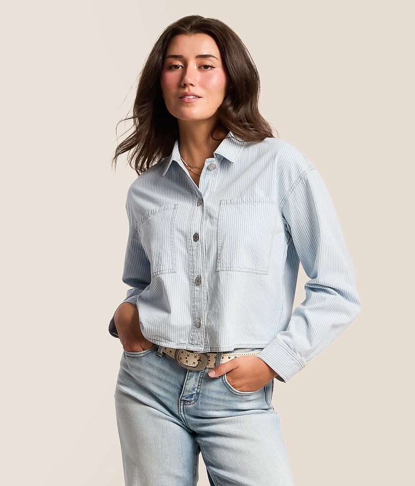 Erin Railroad Cropped Jacket
